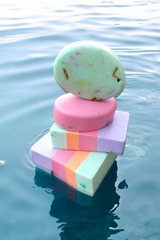 Tropical Tides Luxury Multicolor Organic Soap